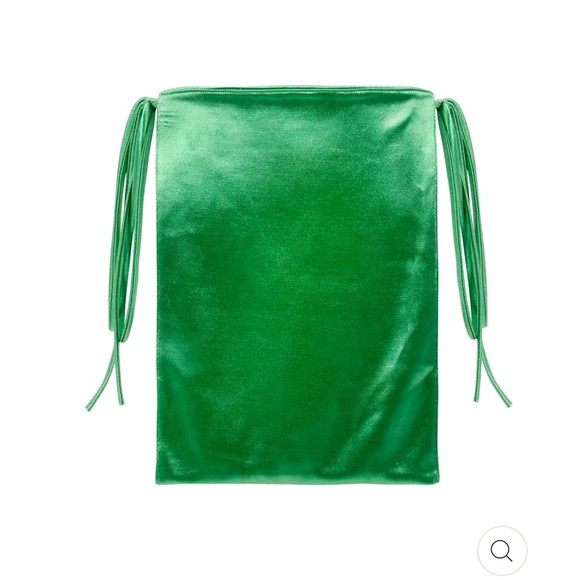 Laina Rauma THE PANELED SKIRT // GOOD LUCK GREEN - Picture 1 of 5